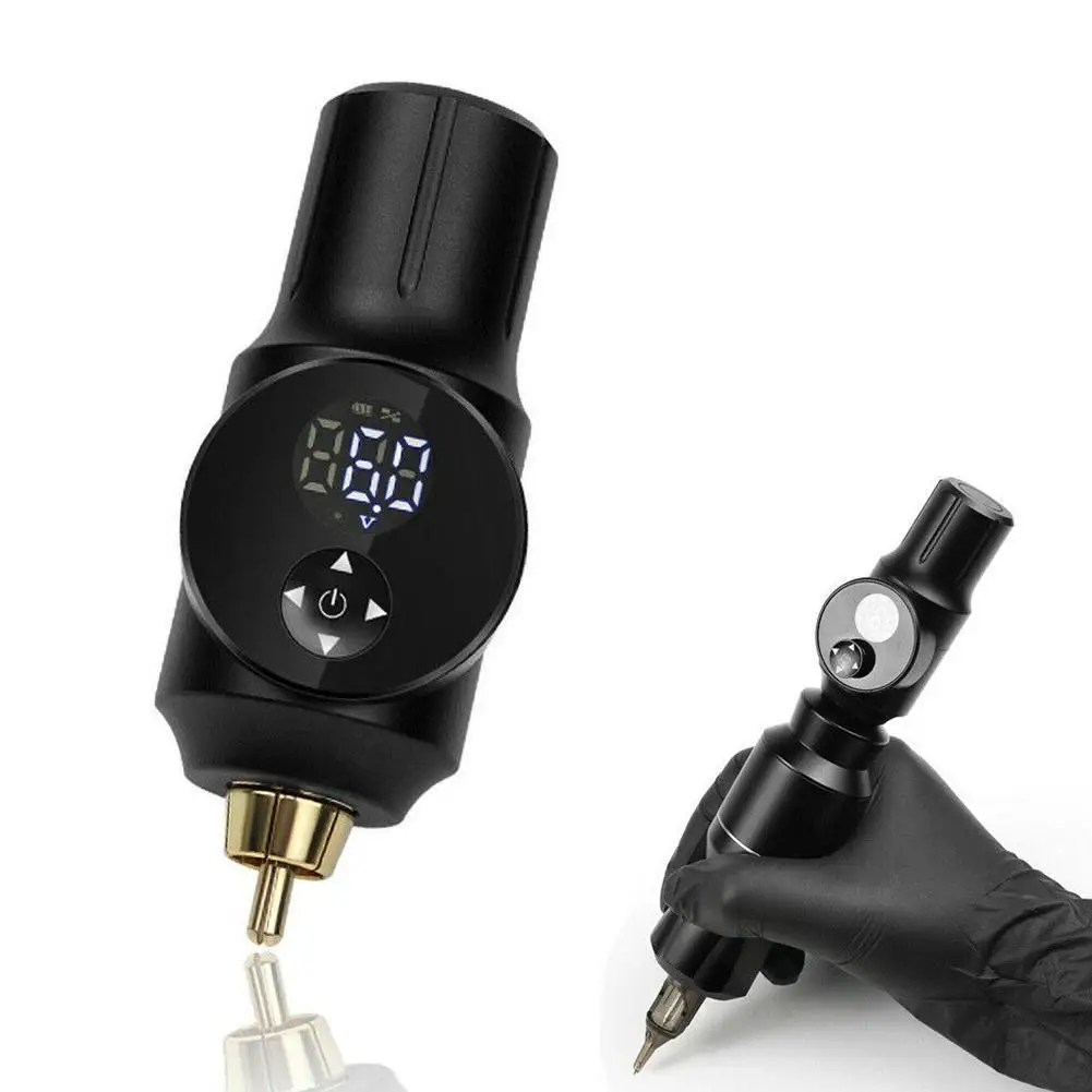 

Mini Wireless Tattoo Power Supply For Rotary Machine Fount Adapter Fast Chargering Rotary Pen Machine Beauty Tools For Men Male