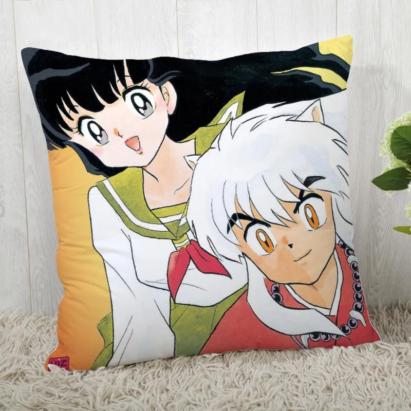 Наволочка с принтом InuYasha на заказ, наволочка для дома, декоративная наволочка, индивидуальный подарок 45x45 см A19.11.8 - Цвет: 13
