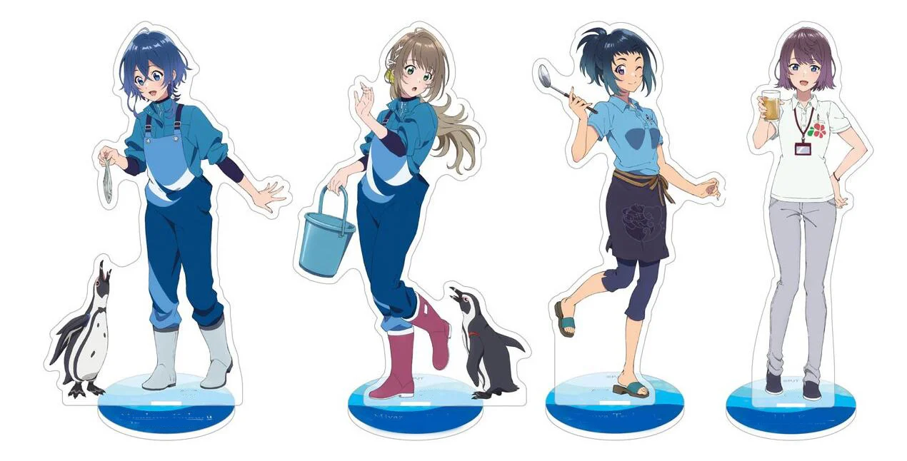 

Аниме shiking Suna No Aquatope Misakino kukulu фигурка на акриловой подставке модель тарелка дисплей настольное украшение Косплей Q версия мультфильм