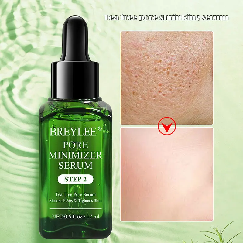 

BREYLEE пор усадочная эссенция подтяжка и Увлажнение отбеливающая эссенция 17 мл чайное дерево пор усадка MPwell