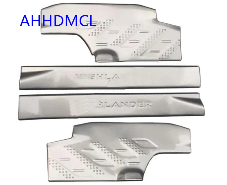 Автомобильная Входная полоса для порогового порога двери Highlander 2009 2010 2011 2012 2013 2014