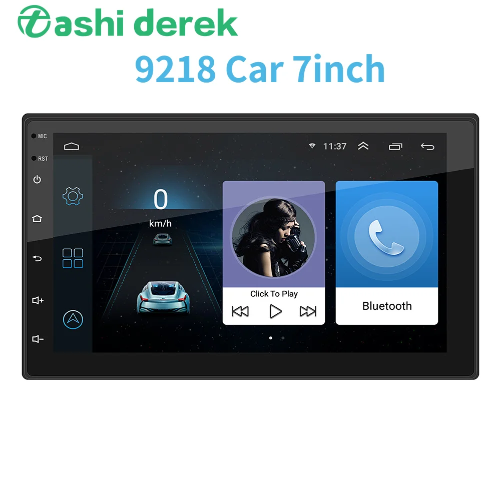 

Универсальная автомобильная Система Android 9218 с экраном 7 дюймов, Wi-Fi, картой MP5/MP4, быстрое подключение, радио, Bluetooth, проигрыватель, GPS-навигация