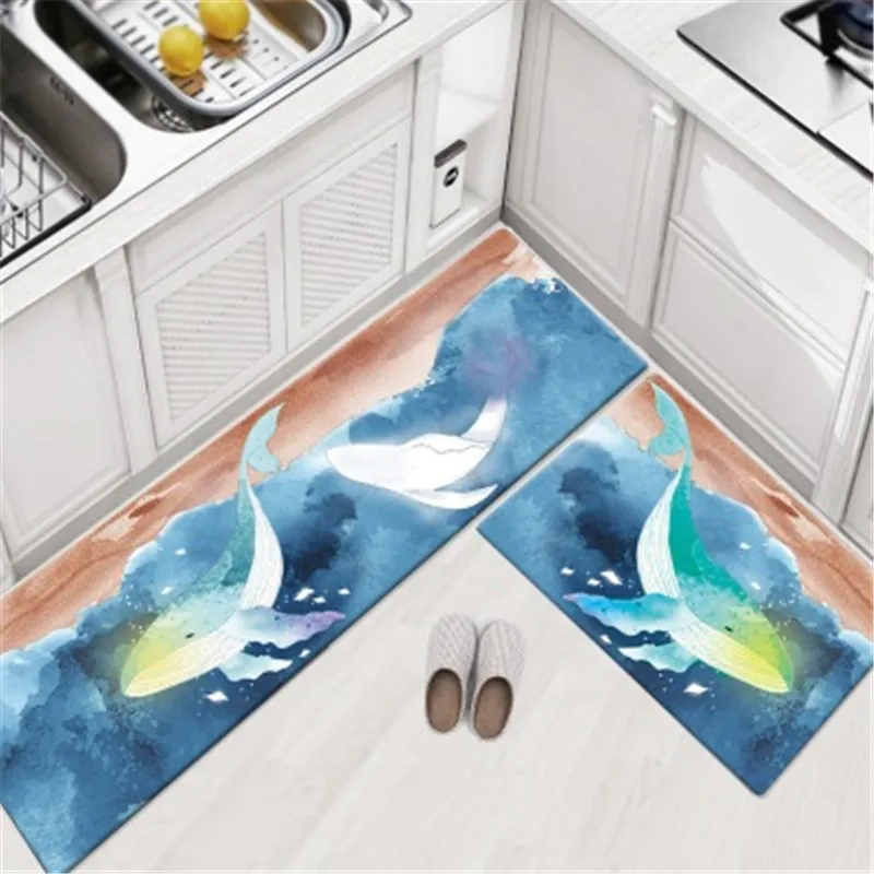 2019 Новый Кухонный коврик скандинавские кожаные коврики маслостойкий