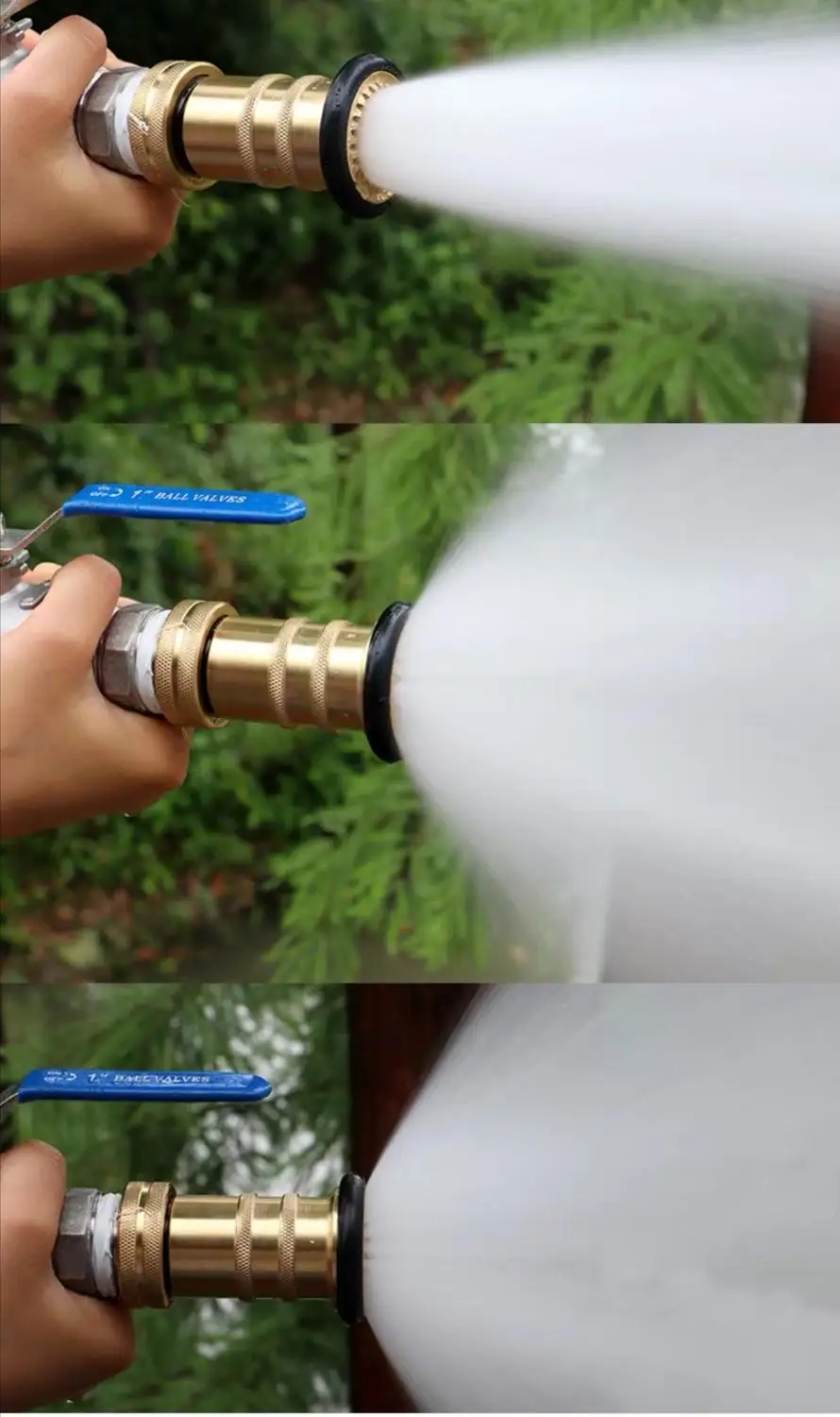 Утолщенный медный оросительный пистолет постоянного тока насадка высокого