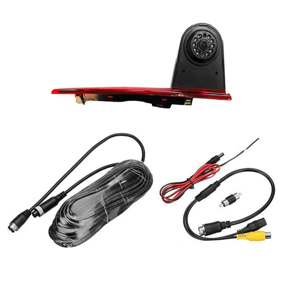 

Third Brake Light Rear View Camera Enduring Car Durable Parts Components for Ford Transit Custom 12-15 Reverse Camera
