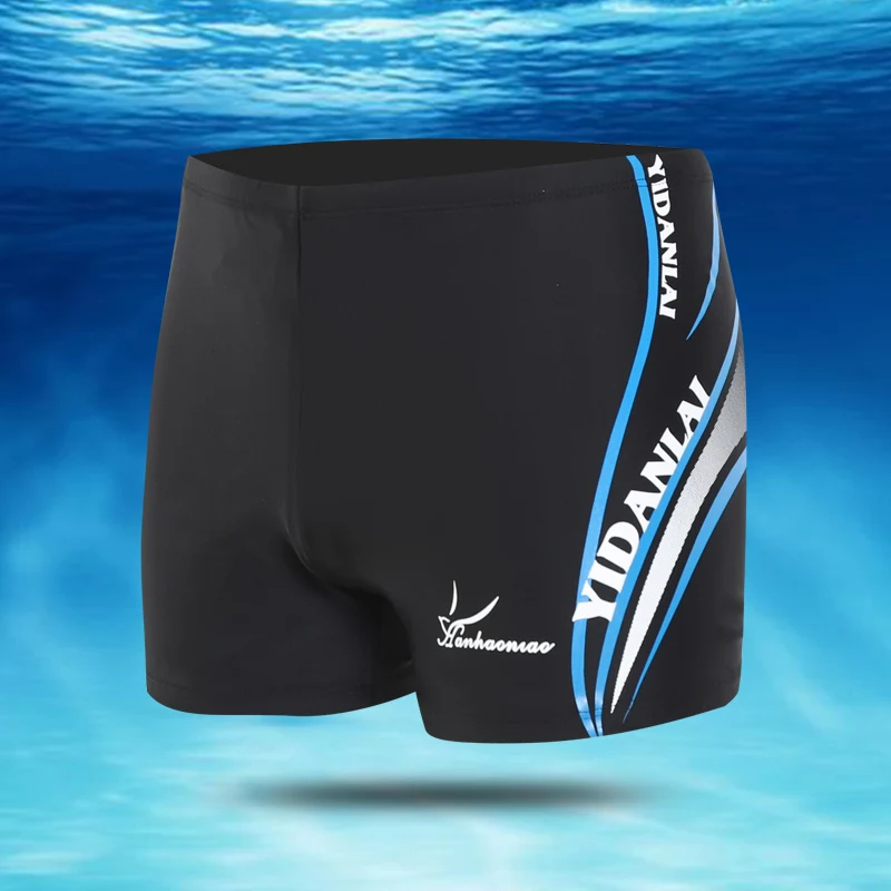 Мужские высокоэластичные плавки с принтом для дайвинга дышащие серфинга пляжа