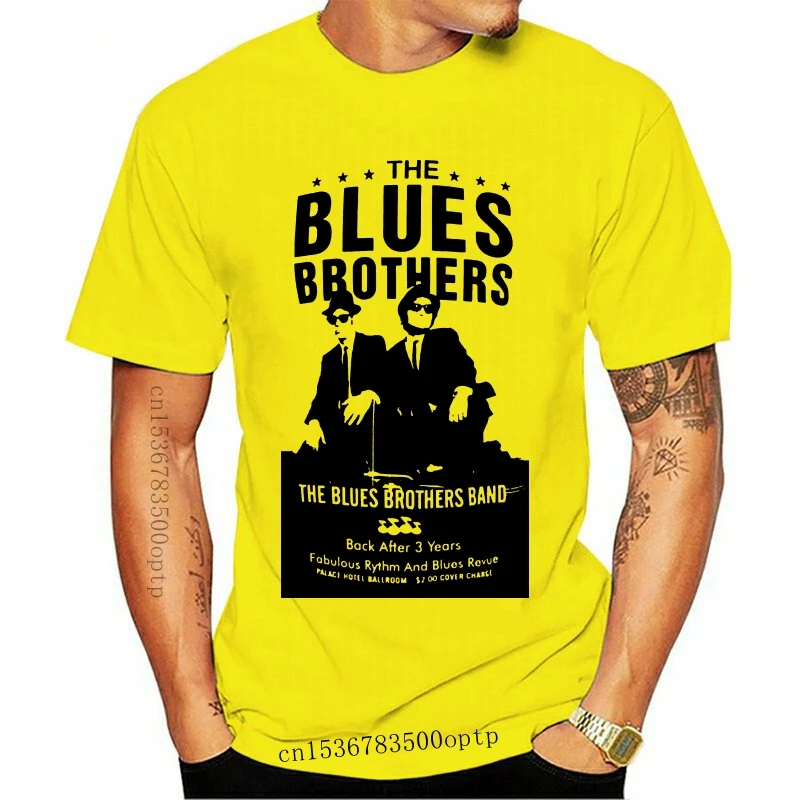 

Новая футболка The Bluetooth Brothers Band, оригинальная белая Официальная футболка 80