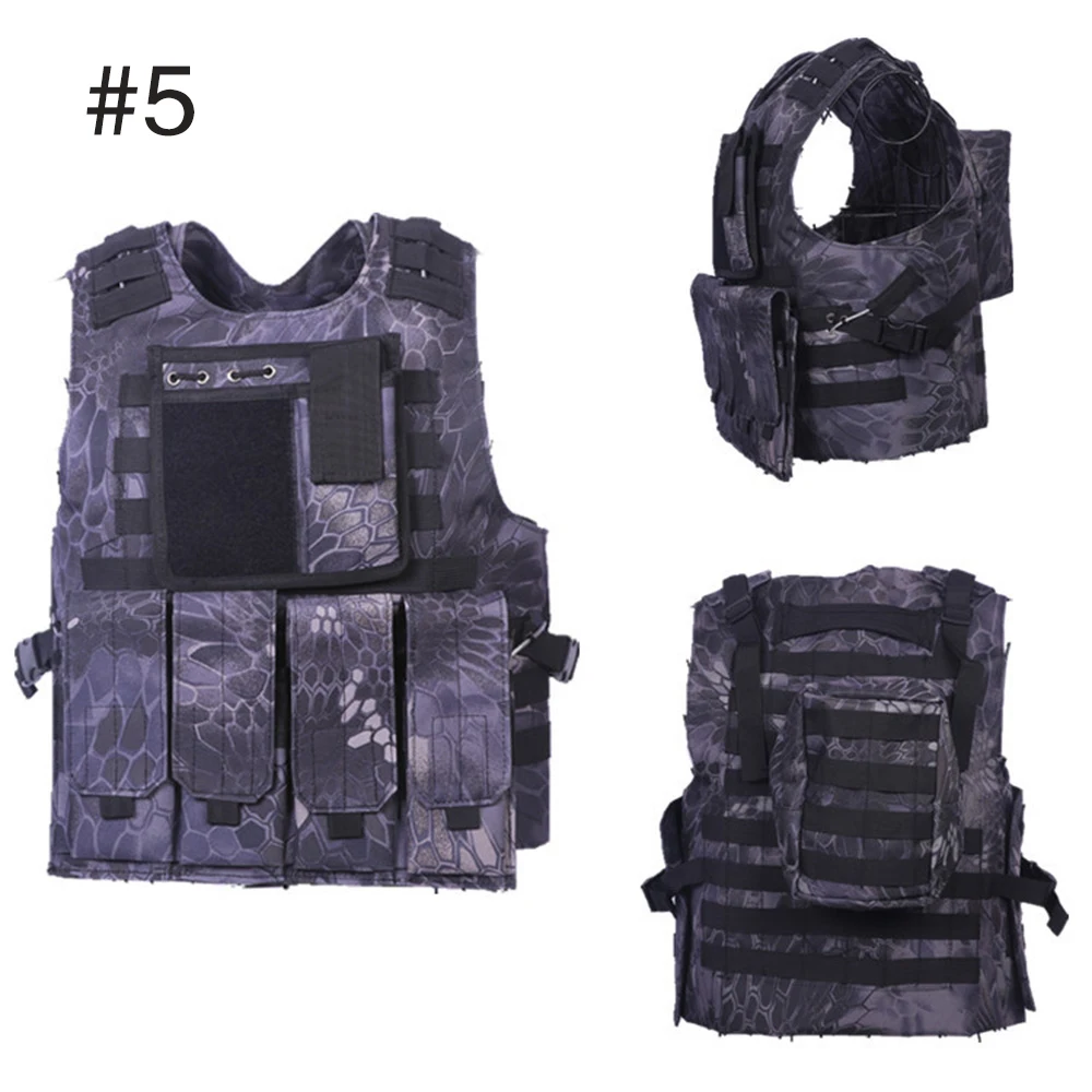 Военный тактический жилет спецназа для мужчин бронежилет охоты джунгли Уличное