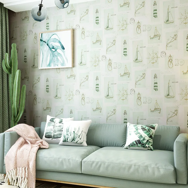 Обои в средиземноморском стиле для детской спальни обоев комнаты маленьких