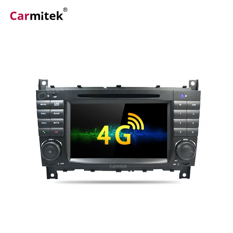 Android 10 0 2 DIN автомобильный DVD GPS для Mercedes/Benz W203 W209 W219 W169 A160 C180 C200 C230 C240 CLK200 CLK22 Радио