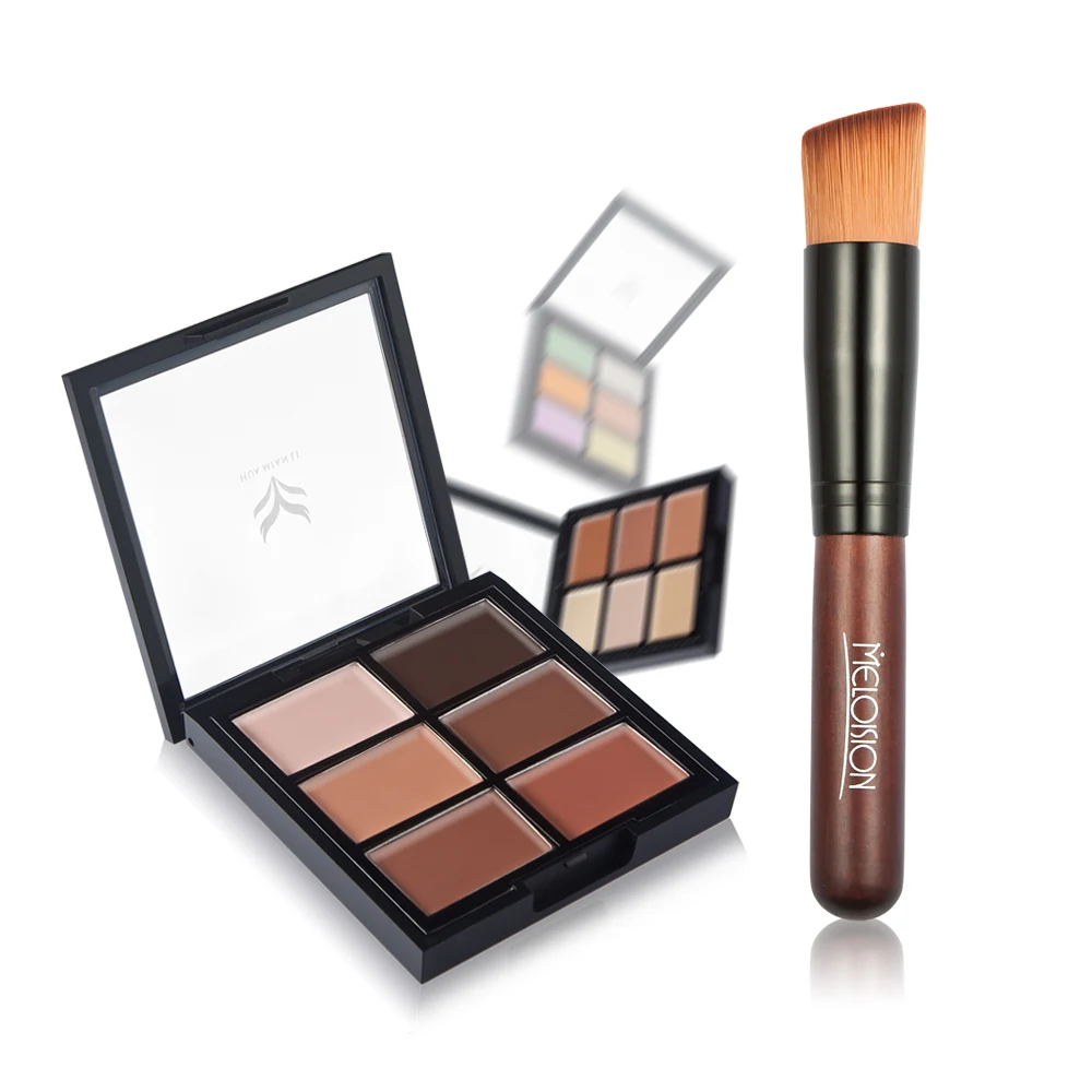 Натуральный Профессиональный консилер палитра для макияжа 18 цветов