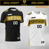 owl e sports player uniform jersey seoul dynasty team tshirt custom id fans t shirt customize name tees shirt for men women