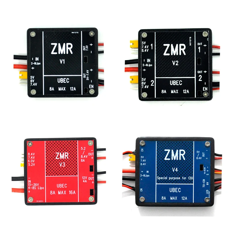 ZMR 8A UBEC V1 V2 V3 с двойным BEC модулем регулятора напряжения для RC FPV подавленного
