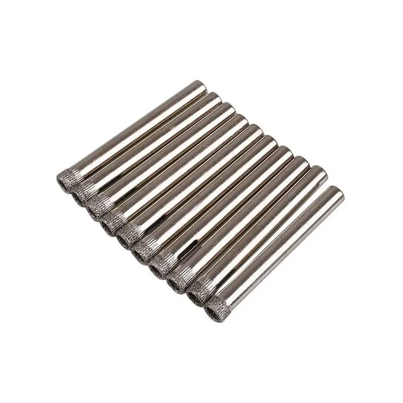 Новинка 10 шт. 6 мм Алмазное напыление бит пустотелого сверла диаманта кольцевая