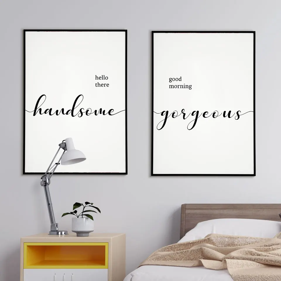 Здравствуйте там Мода постер Скандинавская Картина на холсте художественная