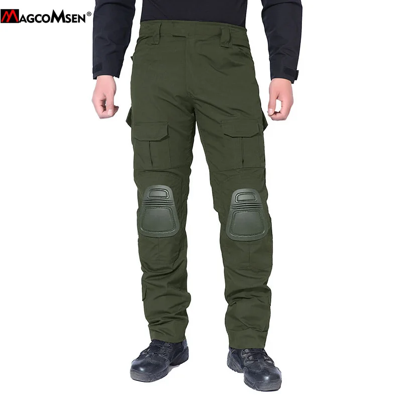 Мужские брюки карго MAGCOMSEN прочные тактические в военном стиле для страйкбола