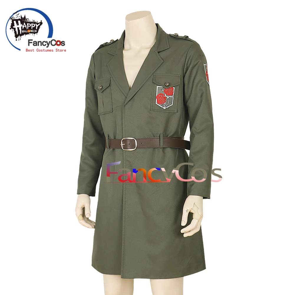 Аниме Атака Титанов последнего сезона куртка гарнизон полк атака на Эрен джагер