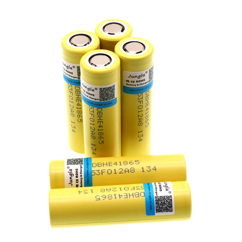 HE4 18650 перезаряжаемый литий-ионный аккумулятор 3,6 V 2500mAh аккумулятор может держать, Макс 20A, 35A разрядка для электронной сигареты 4,9