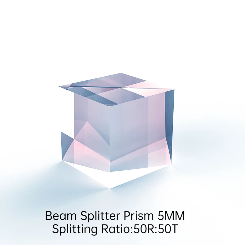 

Optical Experiment Prism Dichroic Prism Light Separation K9 Cube Beam Splitter Prism 5MM Split Ratio 50R/50T Cube Dichroic