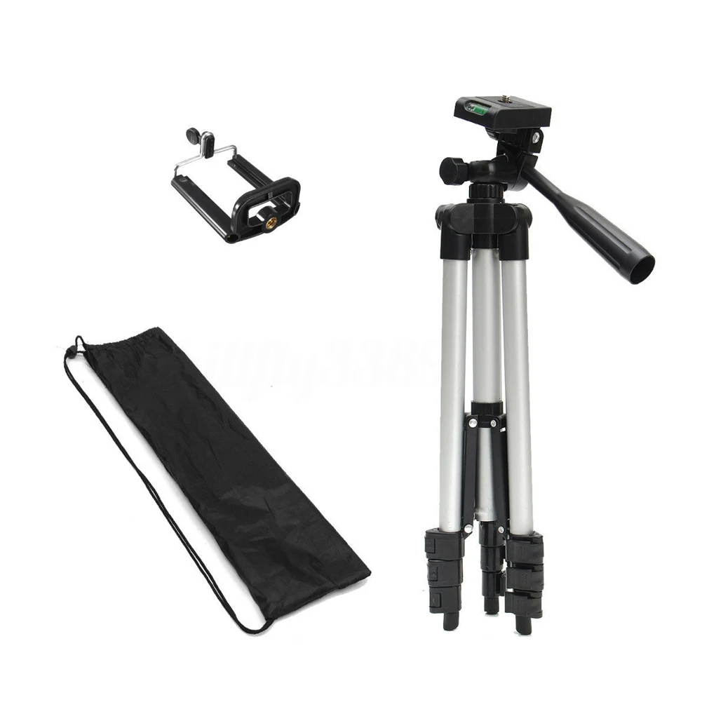 

new Professional Aluminum Telescopic Camera Tripod Stand Holder For Camera High Quality