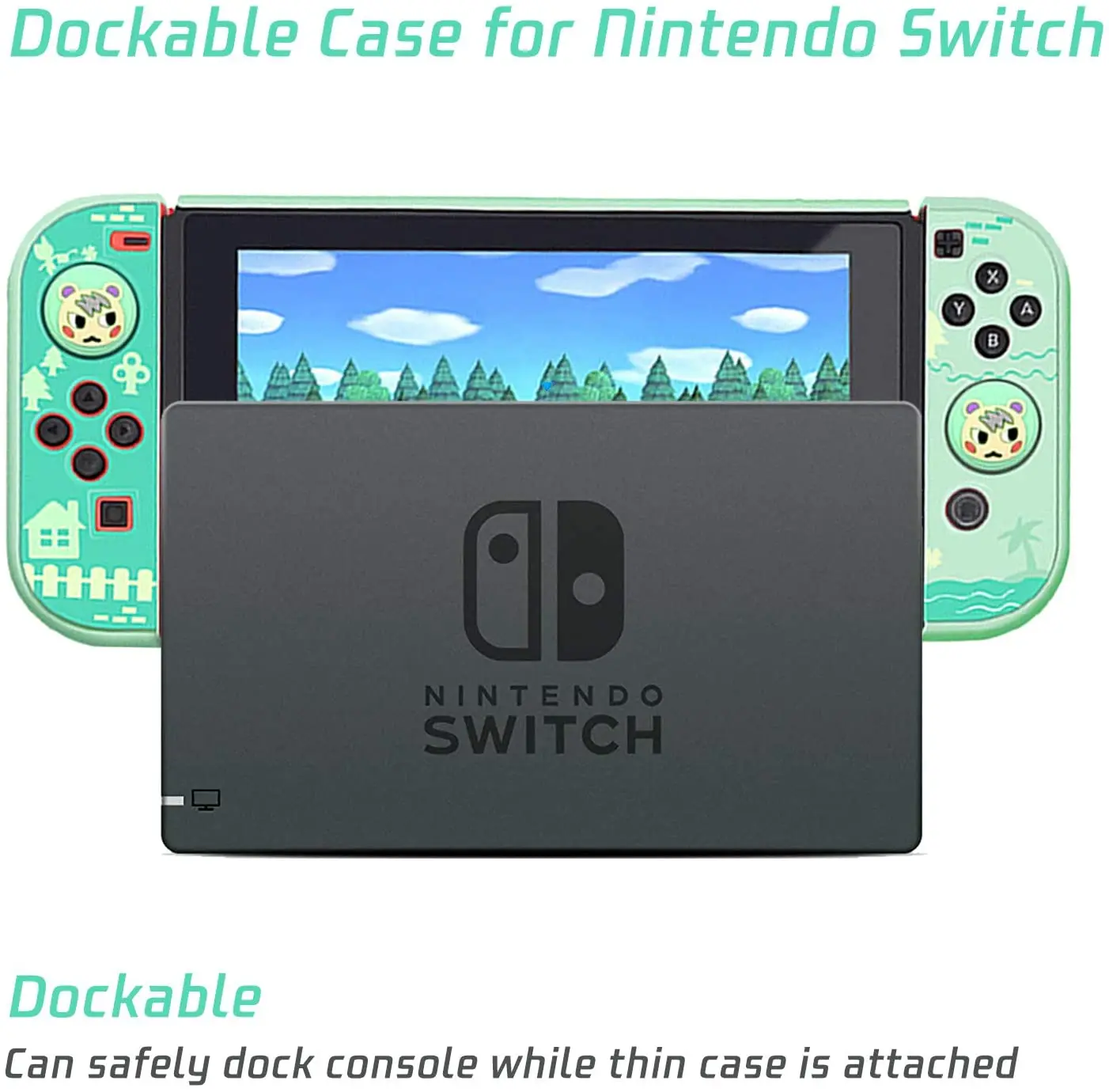

Hard Protective Case Cover Shell For Nitendo Switch Console Joy-Con Controller Anti-Slip Shell Direct Docking