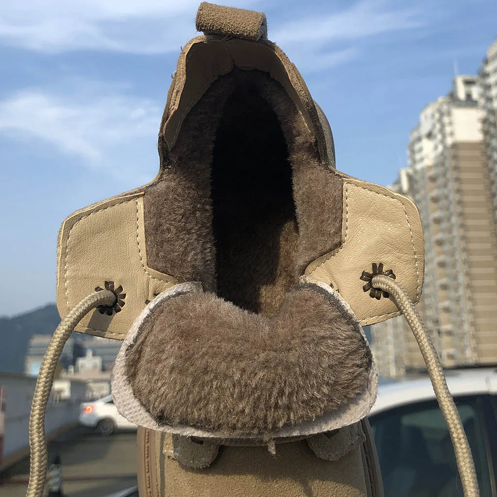 Популярные Новые осенне зимние ботинки женские на плоской подошве модные теплые