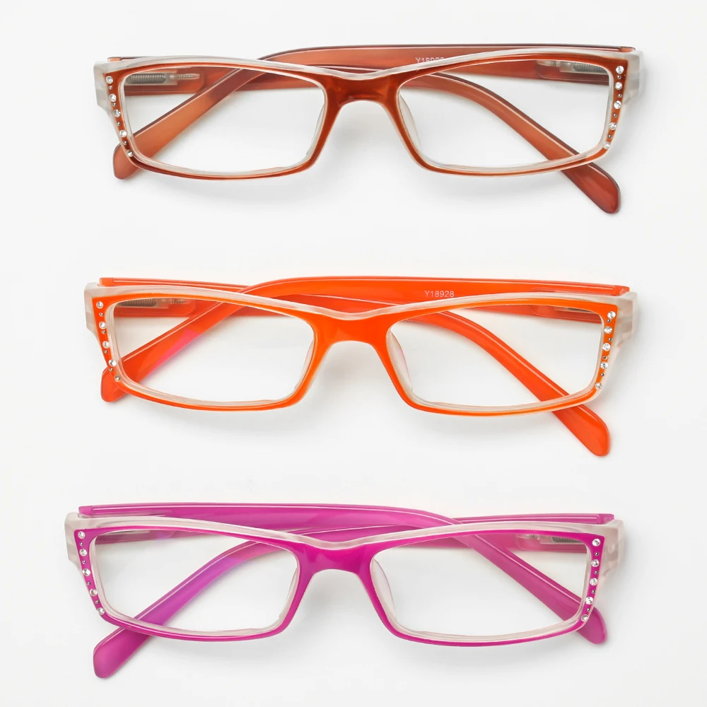 

Очки для чтения с защитой от сисветильник для мужчин и женщин, портативные удобные Стразы с защитой от усталости глаз