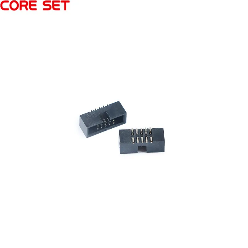 10 шт. 1 27 мм SMD разъем 8/10/12/14/16/20/26/30/40/50Pin Штекерный PCB двухрядный новый | Обустройство