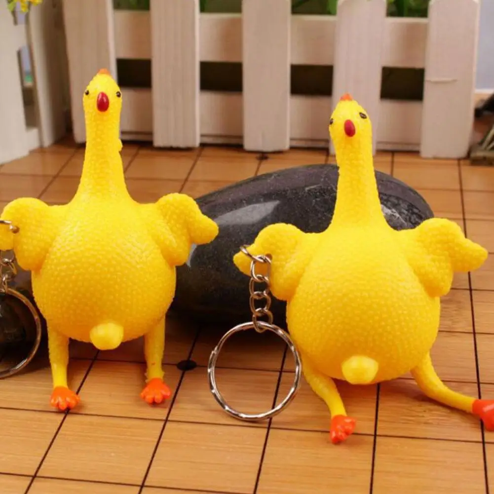 Новинка Забавные игрушки антистресс мягкими куриное яйцо укладки игрушка для