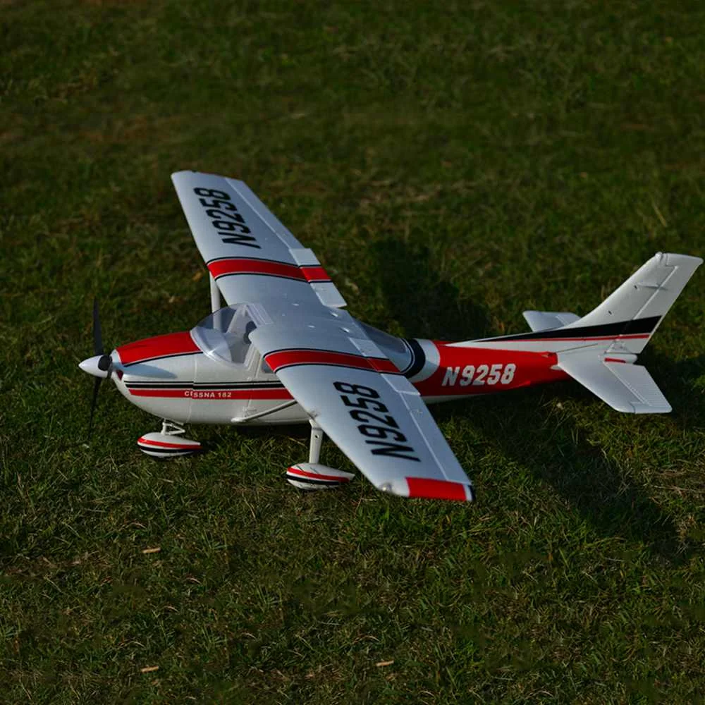 Продажа Набор для тренировки раскрытия крыльев Cessna 182 V2 1410 мм с фасветильник F светильник передним посадочным шасси EPO KIT/PNP RC гоночный самолет игрушк...