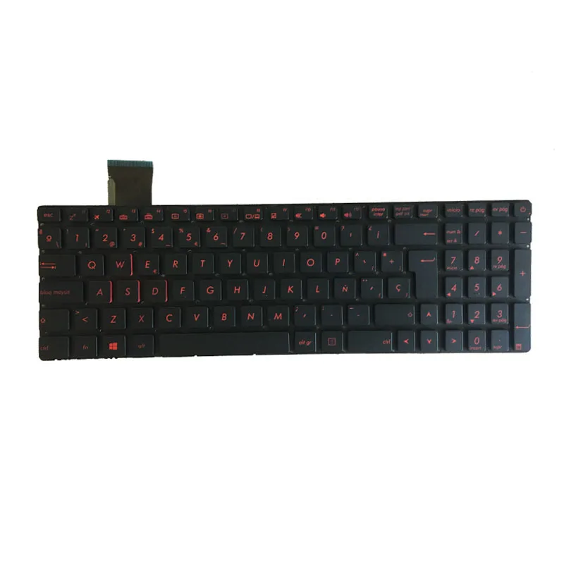 Новая испанская клавиатура для ноутбука ASUS GL552 GL552J GL552JX GL552V GL552VL GL552VW N552VW N552VX G771JM