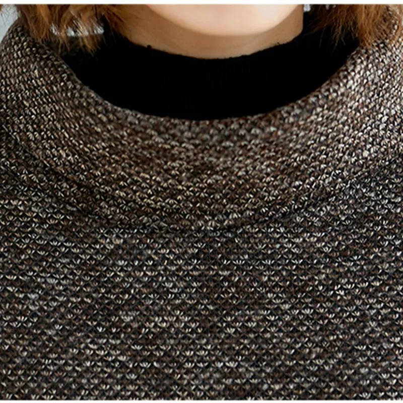 

Oversize Women Sweatshirts Plus Size Thicken Pullovers Black Knitting Hoodies Batwing Sleeve Loose Autumn Winter Sweatshirt 5XL