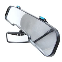 2 in 1 rotatable car mirrors double rearview mirror child view infant kids interior universal wide angle safety mirror accessory