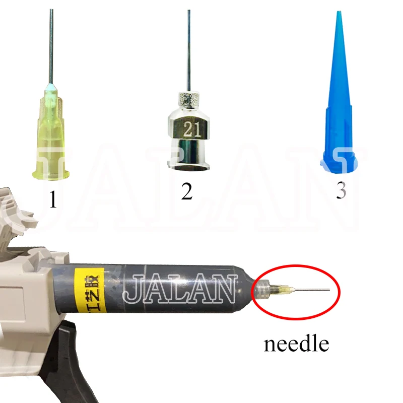 

100 _ иглы для клея для телефона, стеклянная рамка, задняя крышка, соединение только иглы, клеевой пистолет, используется для ремонта телефона