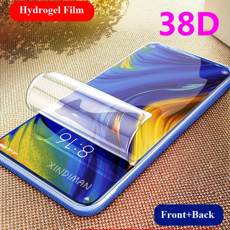 38D спереди + сзади гидрогель пленка для xiaomi redmi5 5plus протектор экрана из