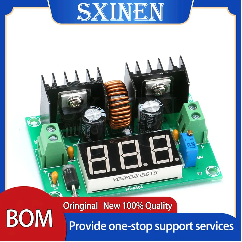 

XL4016 LM317 LED Digital Voltmeter Voltage Regulator Meter XL4016E1 DC-DC Buck Step Down Module 200W 8A PWM 4-40V to 1.25-36V