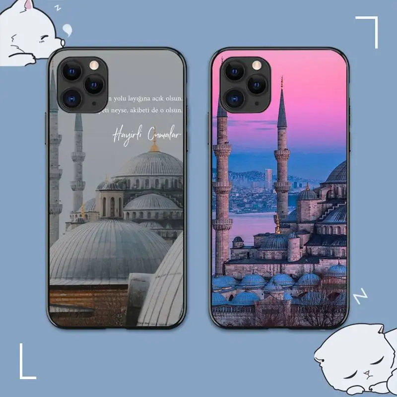 

RuiCaiCa Turkey Istanbul Sceneary Building Phone Case for iphone 13 8 7 6 6S Plus X 5S SE 2020 XR 11 12 mini pro XS MAX