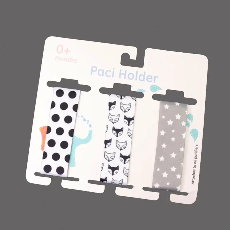 

Baby Pacifier Clips Nipple Soother Teether Leash Holder Anti Dropped Rope Chain 19QF