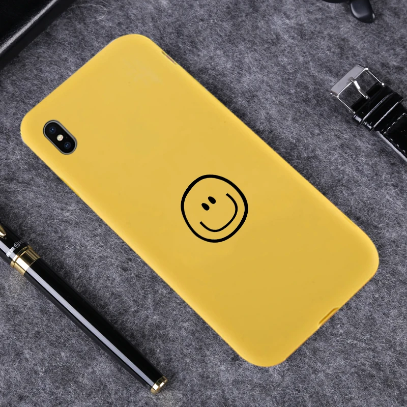 -YELLOW-095 Сердце Карамельный цвет силиконовый чехол для samsung Galaxy A50 A30 A40 A10 A20 A70 M10 M20 M30 A7 A8 J6 J8 A750 A80 J4 Plus A10S - Цвет: -YELLOW-095