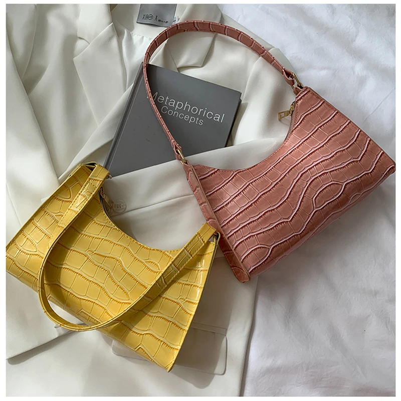 

Ladies Shoulder Bag Ladies Handbag Summer 2021 New Shopping Bag Retro Leisure Wrapping Chain Bag