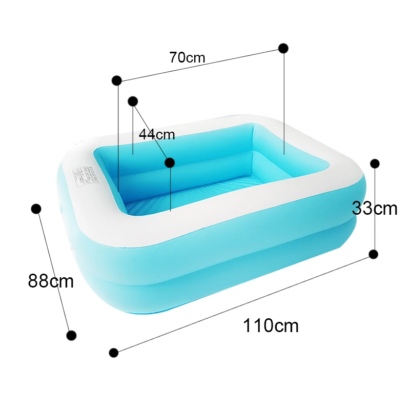 Детская ванна детский плавательный бассейн с мультяшным рисунком подводного