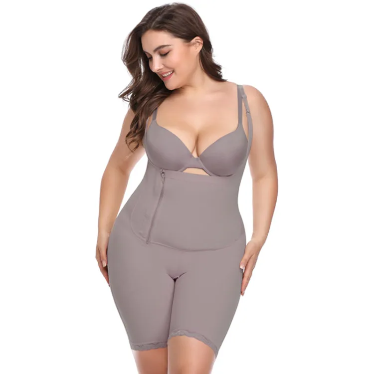 C106-gray Сексуальный корсет, бюстье, сексуальные талии, корсеты, faja, Утягивающее нижнее белье, стройнящее, Корректирующее белье, трусики, подтягивающие попу, с контролем живота - Цвет: C106-gray