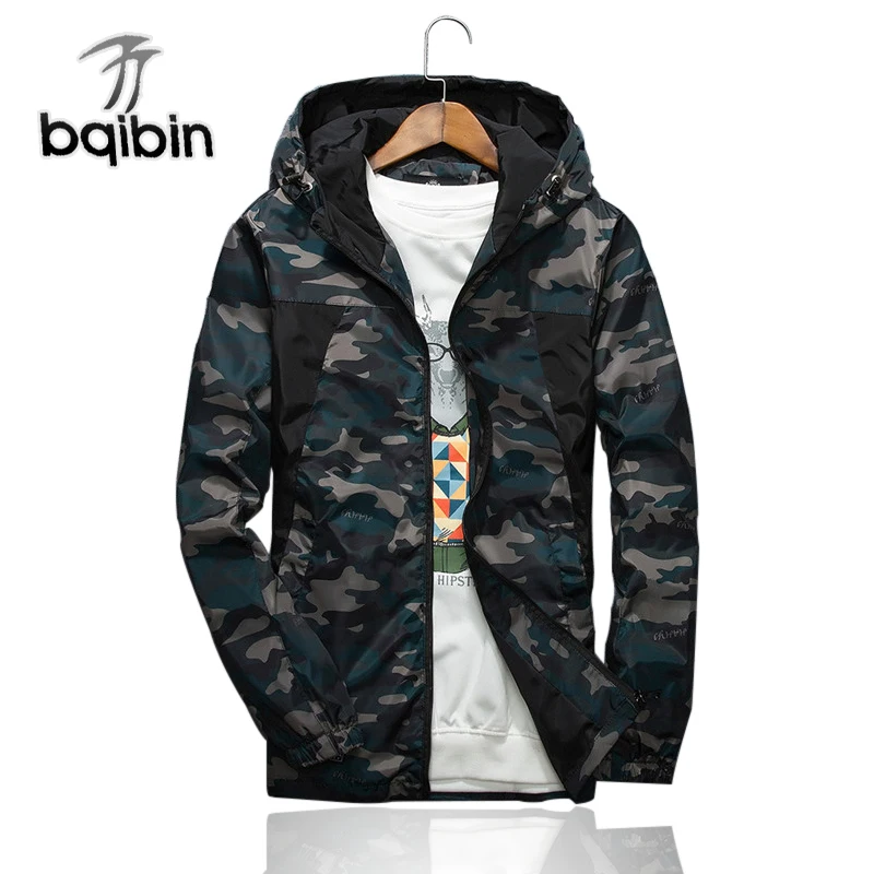 Ветровка мужская камуфляжная с капюшоном водонепроницаемая ветрозащитная