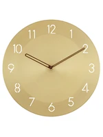 nordic luxury wall clock modern design pure copper wall watches home decor creative living room decoration art clocks undefined