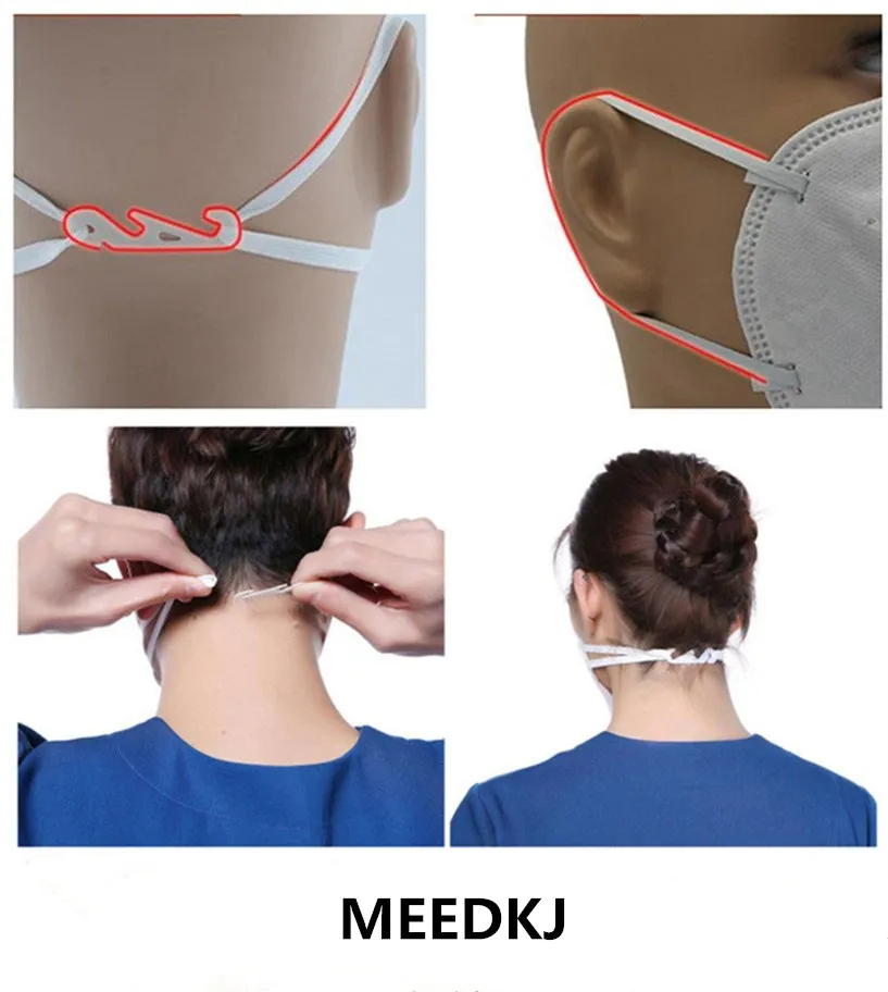 20 шт. маска крючки станок и Невидимый уха для наружных осветительных приборов