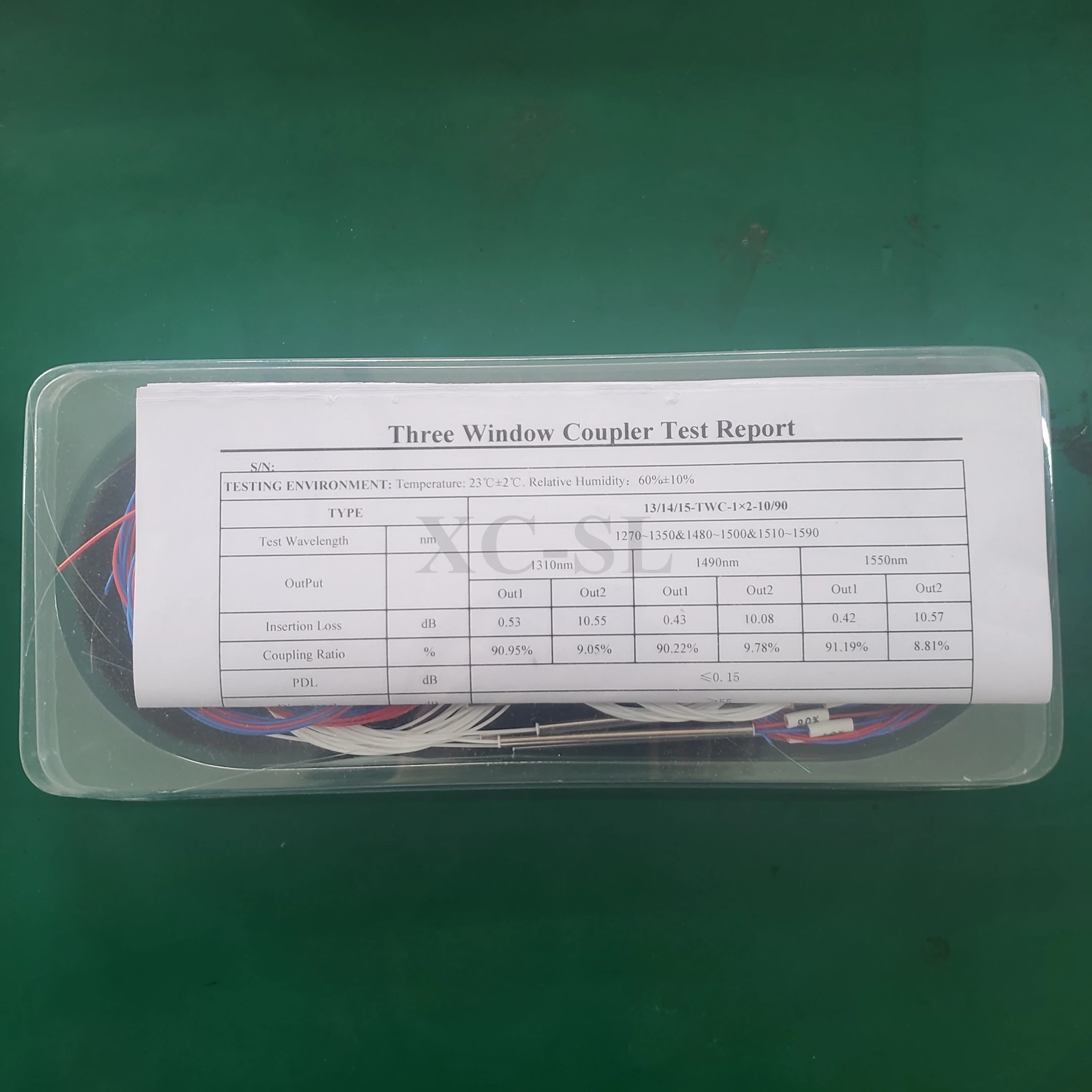 100 шт. упаковочный волоконно оптический FBT сплиттер с разъемом 1x2 0 9 мм