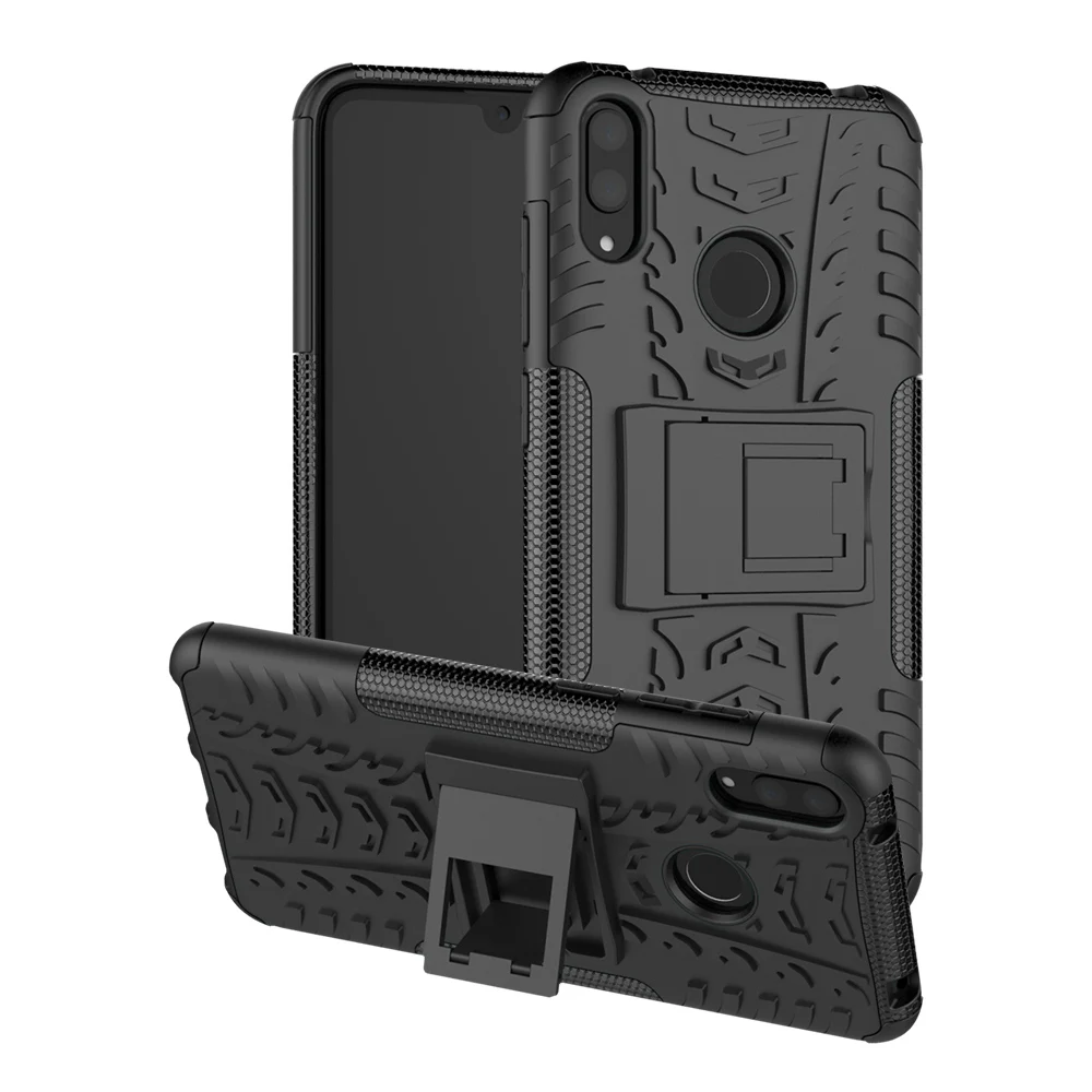 Чехол для Huawei Y5 Y6 Y7 Y9 Pro Prime Lite 2018/2019 жесткий пластик мягкий силиконовый гибридный