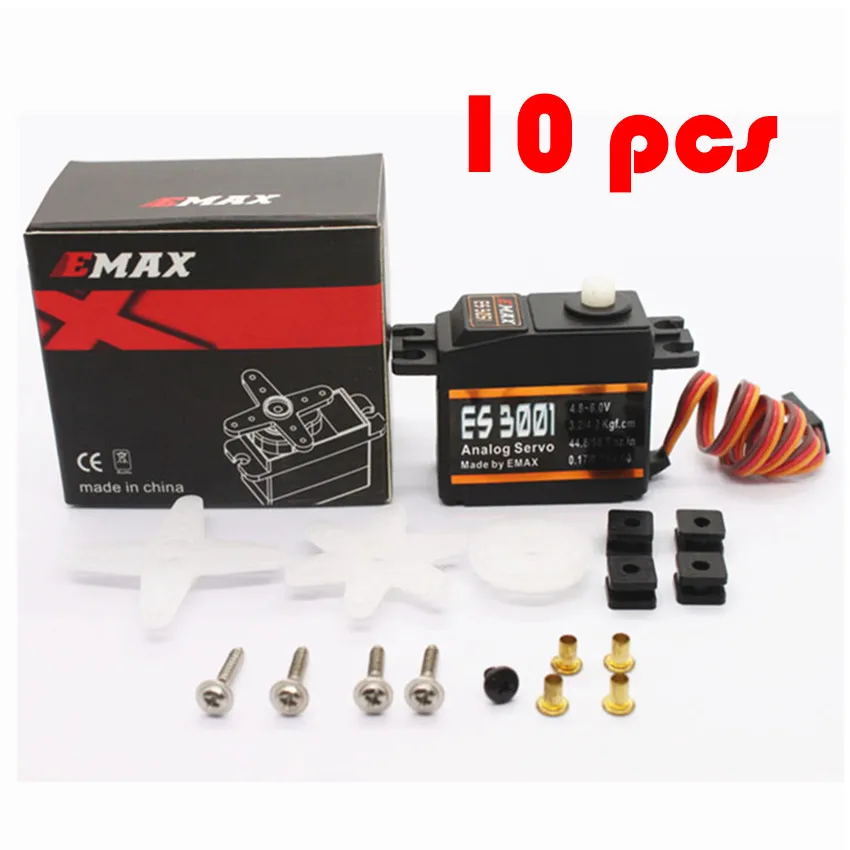 Emax фиксированное крыло 43g пластиковый зуб Аналоговый сервопривод цифровой