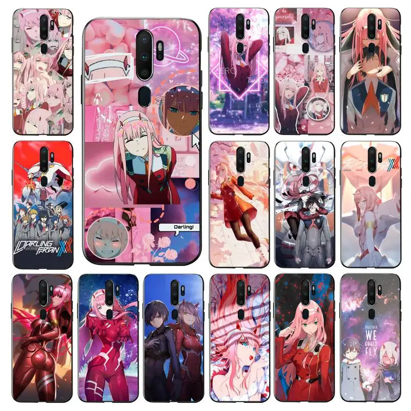 

Yinuoda Zero Two Darling In The FranXX Phone Case for Vivo Y91C Y11 17 19 17 67 81 Oppo A9 2020 Realme c3