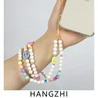 HANGZHI 2021 новые INS Мода с надписью Love и Цвет бусины цепь 